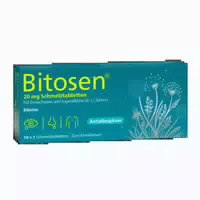 Bitosen 20 mg Antiallergikum 30 st Schmelztabletten