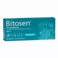 Bitosen 20 mg Antiallergikum 10 st Tabletten