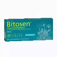 Bitosen 20 Mg Antiallergikum 20 St Schmelztabletten