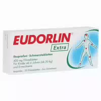 Eudorlin Extra Ibuprofen 20 St Filmtabletten