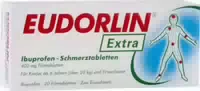 Eudorlin Extra Ibuprofen 20 st Filmtabletten