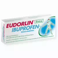 Eudorlin Extra Ibuprofen Schmerztabletten 10 st Filmtabletten