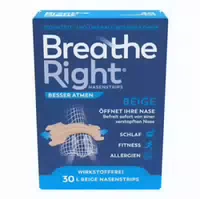Besser Atmen Breathe Right Nasenpflaster Groß Beige
