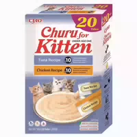 Inaba Churu Cat Cremiges Katzenleckerli mit Huhn und Thunfisch 4x14g 0,06 kg