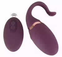 Vibrobullet Mit Klitorisstimulator, Kabellose Fernbedienung, 10 Vibrationsmodi