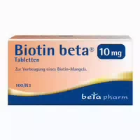 Biotin Beta 10 mg Tabletten 100 st