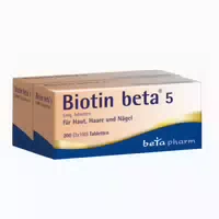 Biotin Beta 5 Tabletten 200 St