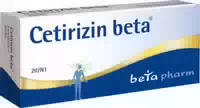 Cetirizin Beta 20 St Filmtabletten