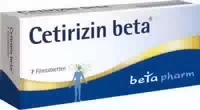 Cetirizin Beta 7 st Filmtabletten