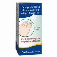 Ciclopirox Beta 80 Mg G Wirkstoffhaltiger Nagellack