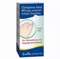 Ciclopirox Beta 80 Mg G Wirkstoffhaltiger Nagellack