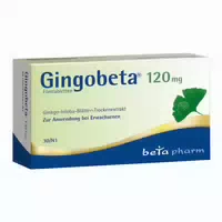 Gingobeta 120 mg Filmtabletten 30 st