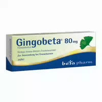Gingobeta 80 mg Filmtabletten 30 st