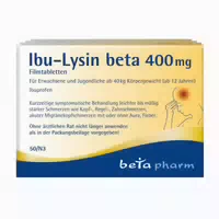 Ibu Lysin Beta 400 mg Filmtabletten 50 st
