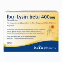 Ibu Lysin Beta 400 Mg Filmtabletten 10 St