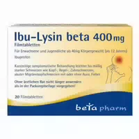 Ibu Lysin Beta 400 mg Filmtabletten