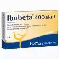 Ibubeta 400 Akut Filmtabletten 20 St