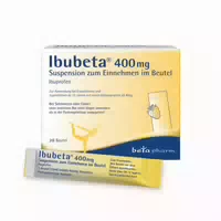 Ibubeta 400 mg Suspension zum Einnehmen im Beutel 20 st