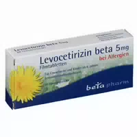 Levocetirizin Beta 5mg 100 St Filmtabletten