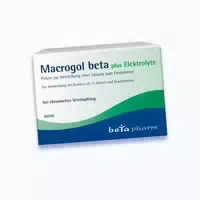 Macrogol Beta Plus Elektrolyte Plv Z H E 30 St