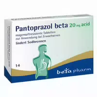 Pantoprazol Beta 20mg Acid 14 St Tabletten Magensaftresistent