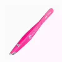Beter Tweezers Magnetic Slanted Tip Pink