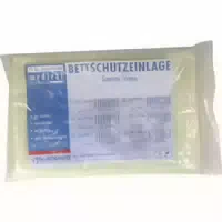 Bettschutzeinlage 120x90cm Gummi Creme