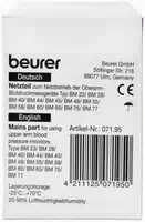 Beurer Bm28 77 Netzteil 1 Stück