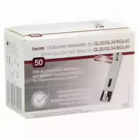 Beurer Gl32 Gl34 Bgl60 Blutzucker Teststreifen 50 St Teststreifen