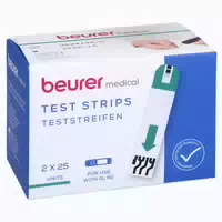 Beurer Gl60 Blutzucker Teststreifen 50 st