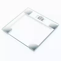 Beurer Personenwaage 150kg 100g Gs 14 Glas Silber 1 st