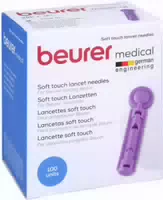 Lanzetten Soft Touch 33 g F Beurer Blutzuck Messg 100 st Lanzetten