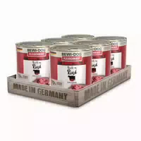 Bewi Dog Fleischkost Reich an Rind