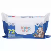 Babystar Babyfeuchttücher Kamille 72 Stück Babystar