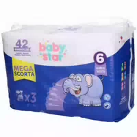 Babystar Megascorta Windeln Größe 6 42 Stück Babystar