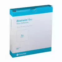 Biatain Ibu Schaumverband mit Ibuprofen Nicht Haftend 10x10cm