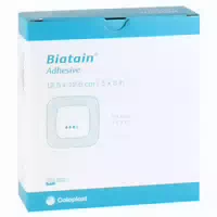 Biatain Schaumverband 12,5x12,5 Cm Selbst Haftend 10 St Verband