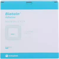 Biatain Schaumverband 18x18 cm Selbst Haftend 5 st Verband