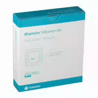 Biatain Silicone Lite Schaumverband 5 X 5 cm