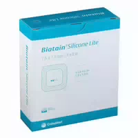 Biatain Silicone Lite Schaumverband 7,5x7,5 cm 10 st Verband