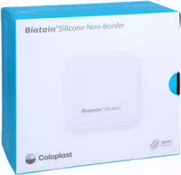 Biatain Silicone Non Border Schaumverb 7,5x7,5 cm