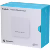 Biatain Silicone Non Border Schaumverband 7,5x7,5 cm