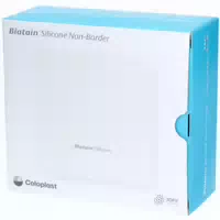 Biatain Silicone Non Border Schaumverband 12,5 X 12,5 cm