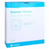 Biatain Silicone Schaumverband 12,5x12,5 10 st