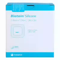 Biatain Silicone Schaumverband 7,5x7,5 C 10 st