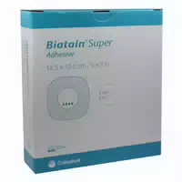 Biatain Super Selbst Haftend Superabs 12,5x12,5 Cm 10 St Verband