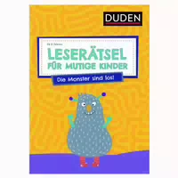 Leserätsel Für Mutige Kinder Die Monster Sind Los!