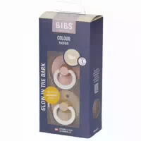 Bibs Anatomisch Geformter Sauger Glow Vanille Blush 6 18 Monate