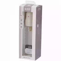 Bibs Babyflasche Aus Glas 240 Ml Vollständiges Set Ivory 2 Monate