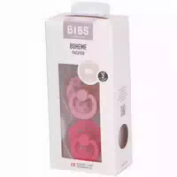 Bibs Boheme Schnuller Gr 2, 6 18 Monate, Dusty Pink Coral